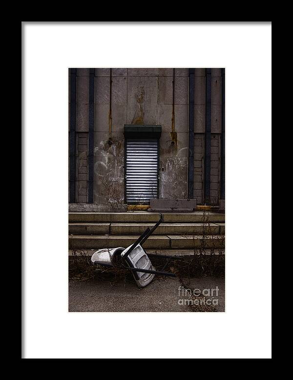 Chair Framed Print featuring the photograph Overturned by Margie Hurwich