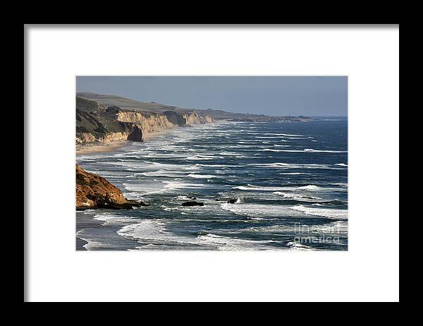 Pacific Ocean Framed Print featuring the photograph Pacific Coast - Image 001 by Mark Madere