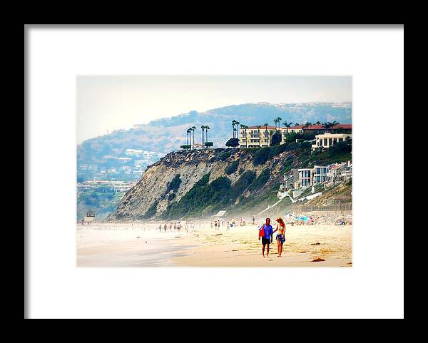 Landscape Framed Print featuring the photograph Pacific Paradise by Diana Angstadt