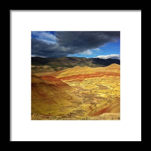 Scenics Framed Print featuring the photograph Painted Hills Of Oregon by Andipantz