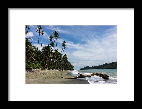 Tranquility Framed Print featuring the photograph Palmira Beach by Cedric Favero