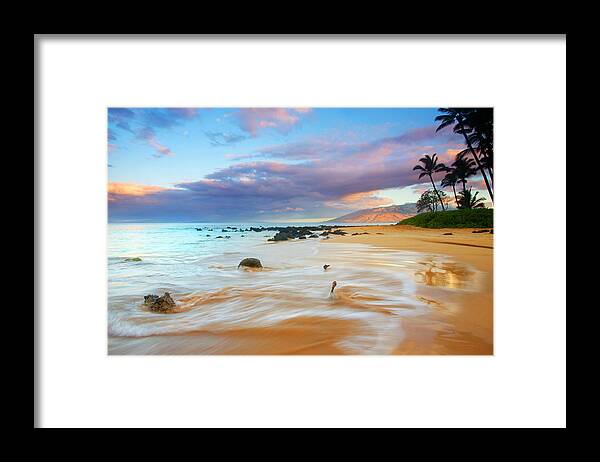 Sunrise Framed Print featuring the photograph PAradise Dawn by Michael Dawson