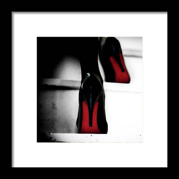 Shoes Framed Print featuring the photograph Paris Paris by Betina La Plante