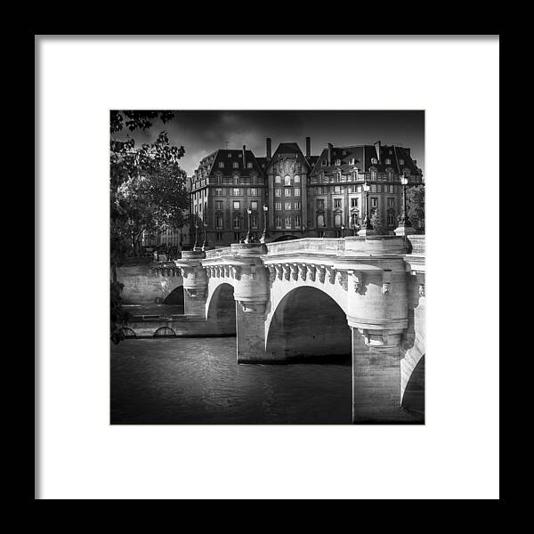 Paris Pont Neuf  Framed Print featuring the photograph Paris Pont Neuf by S J Bryant