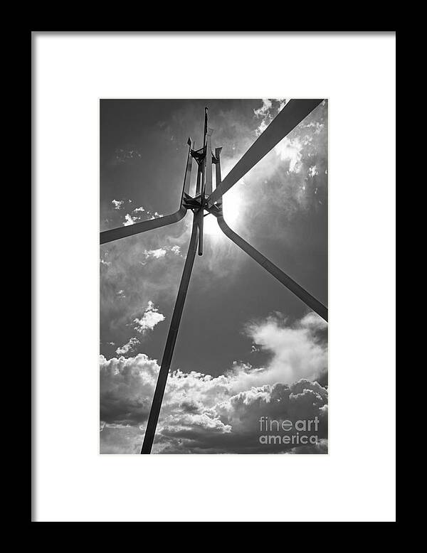Parliament Framed Print featuring the photograph Parliament Tower in Canberra by Inge Riis McDonald
