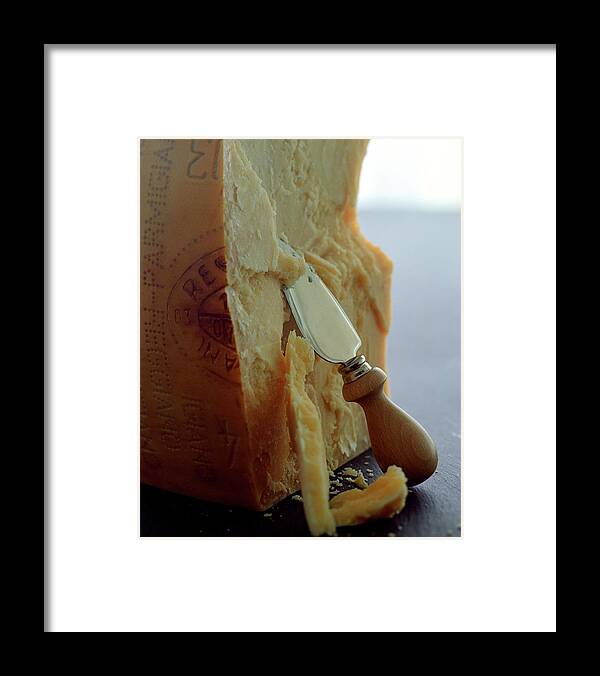 Dairy Framed Print featuring the photograph Parmigiano-reggiano Cheese by Romulo Yanes
