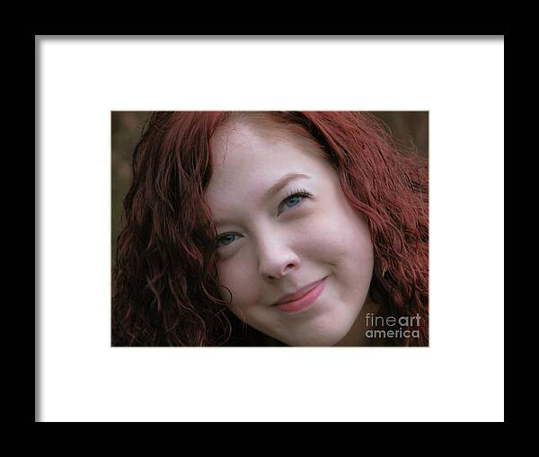 Portrait Framed Print featuring the photograph Part Of My Heart by Rory Siegel