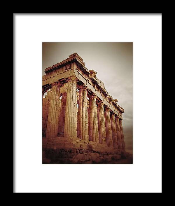 Parthenon Framed Print featuring the photograph Parthenon by Jenny Hudson