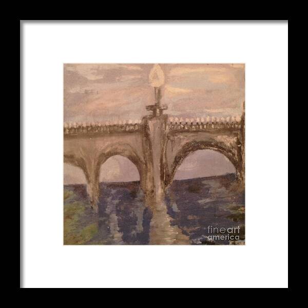 Pasadena Framed Print featuring the painting Pasadena by Sherry Clarke