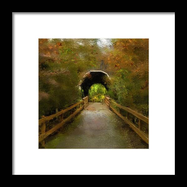 Drain Framed Print featuring the photograph Pass Creek Bridge by Dale Stillman
