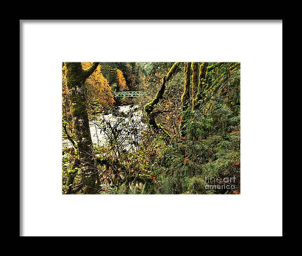 Bridge Framed Print featuring the photograph Passage by Parrish Todd