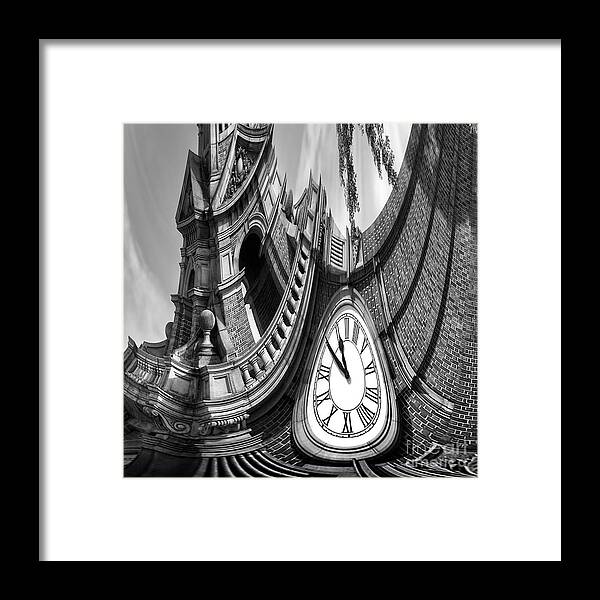 Surreal Framed Print featuring the photograph Passing Time by Russell Brown