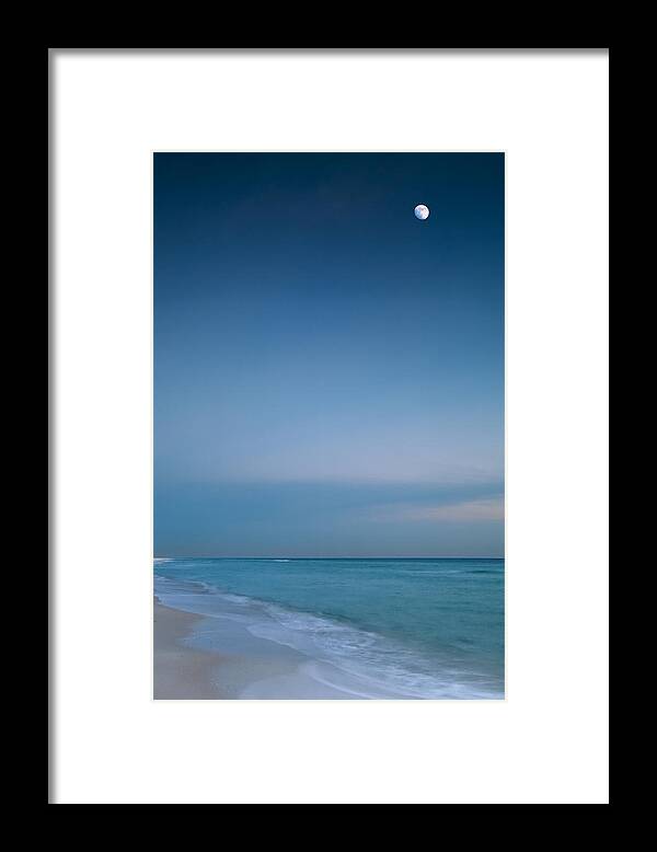 Florida Framed Print featuring the photograph Pastel Moonrise by Bill Chambers