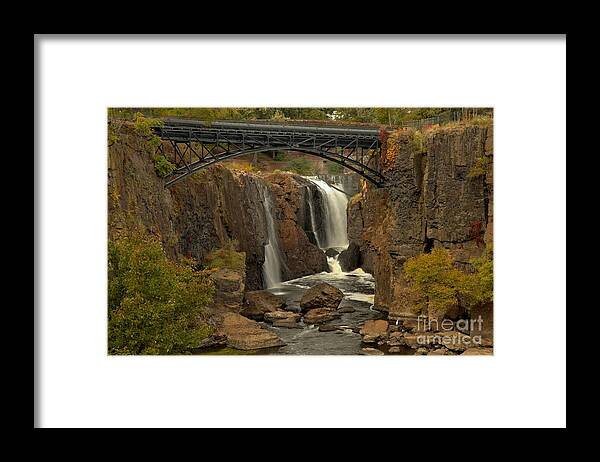 Patterson Great Falls Framed Print featuring the photograph Paterson Great Falls New Jersey by Adam Jewell