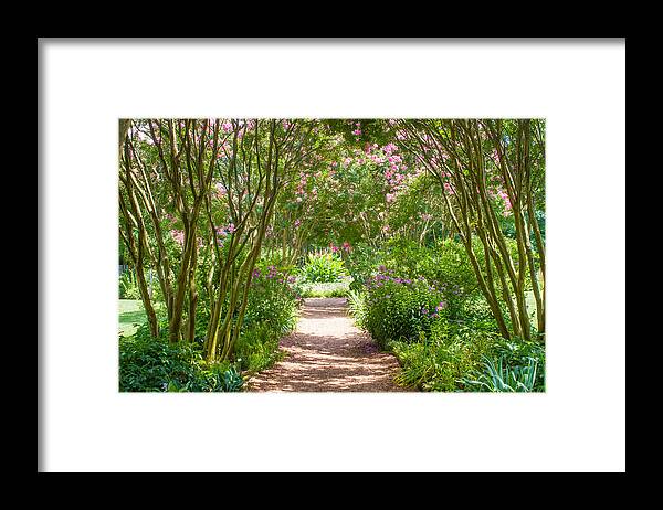 Hermitage Gardens Framed Print featuring the photograph Path To The Garden by Robert Hebert
