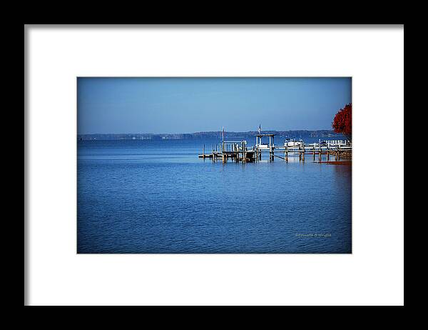Art Framed Print featuring the photograph Patriots - Lake Norman by Paulette B Wright