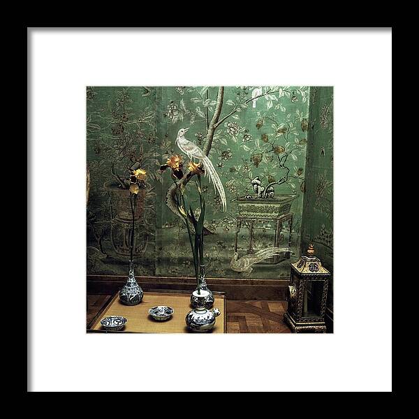 1960s Style Framed Print featuring the photograph Pauline De Rothschild's Home by Horst P. Horst