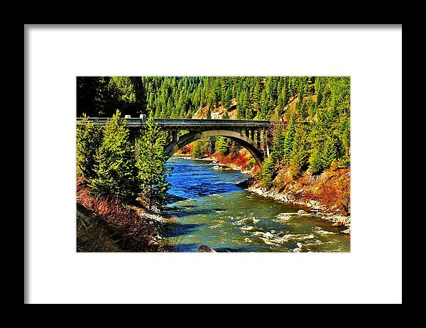 Idaho Framed Print featuring the photograph Payette River Scenic Byway by Benjamin Yeager