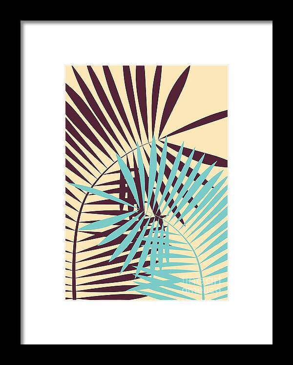 Palm Framed Print featuring the digital art Peace of mind by Freshinkstain