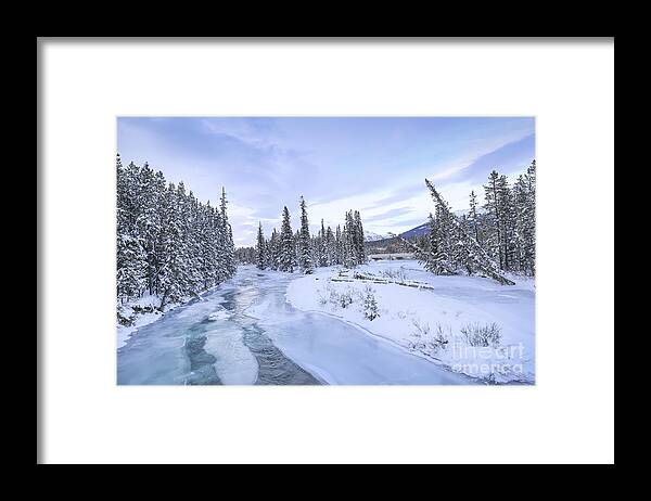 Banff Framed Print featuring the photograph Peace Without End by Evelina Kremsdorf