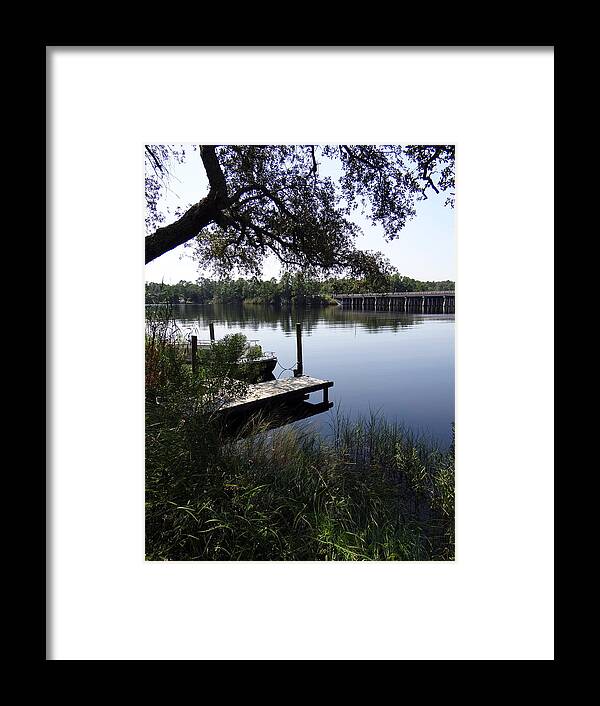 Waterfowl Framed Print featuring the photograph Peaceful Waters by Tom DiFrancesca