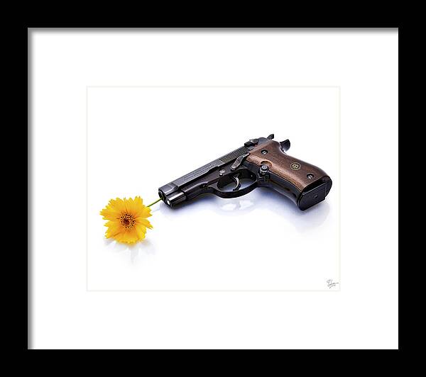 Endre Framed Print featuring the photograph Peacemaker by Endre Balogh
