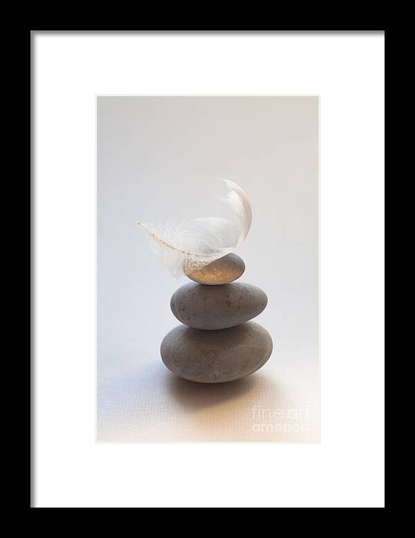 Pebble Framed Print featuring the photograph Pebble Pile by Jan Bickerton