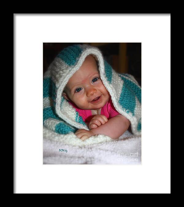 Peek-a-boo Framed Print featuring the photograph Peek-a-Boo by Patrick Witz