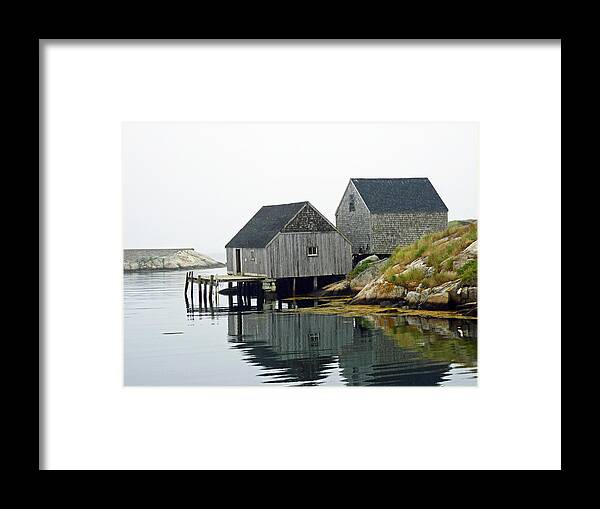 Peggy's Cove Framed Print featuring the photograph Peggy's Cove by Carl Sheffer