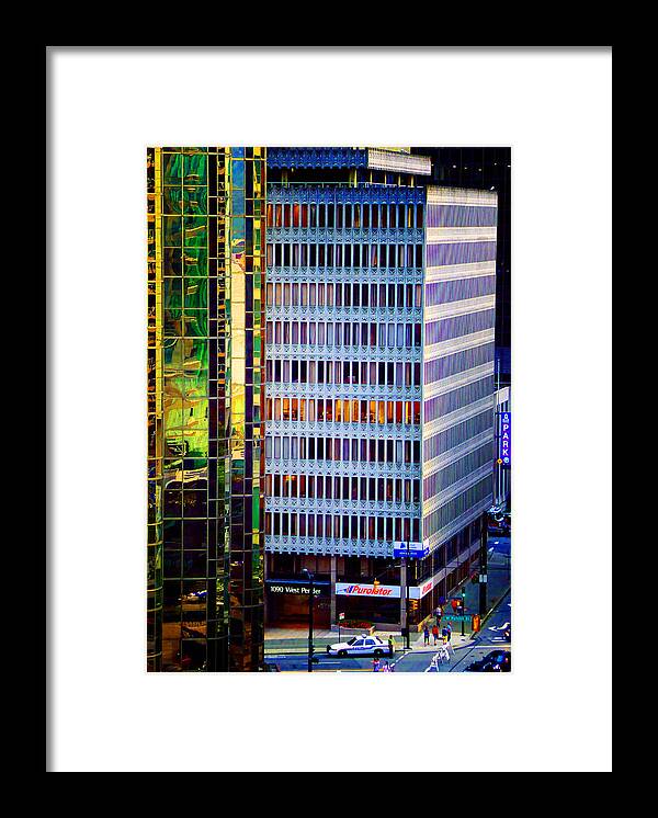 Vancouver Framed Print featuring the photograph Pender Street by Laurie Tsemak