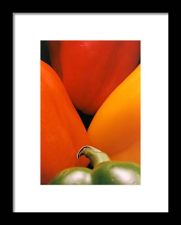 Red Framed Print featuring the photograph Pepper Valley Fantasy by Tom Baptist