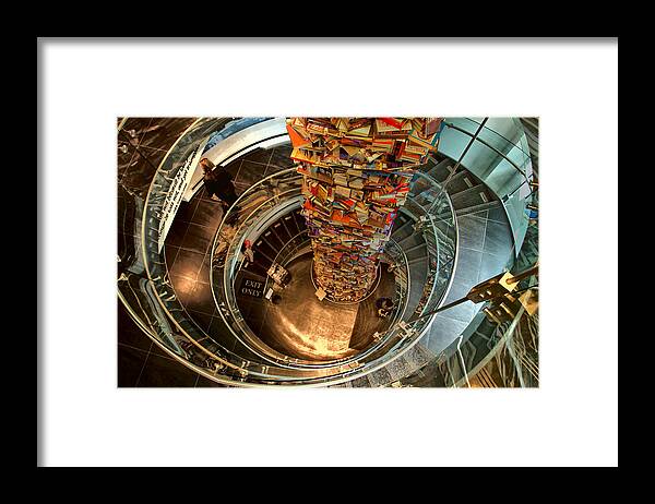 Dc Framed Print featuring the photograph Peterson House Spiral by William Rockwell