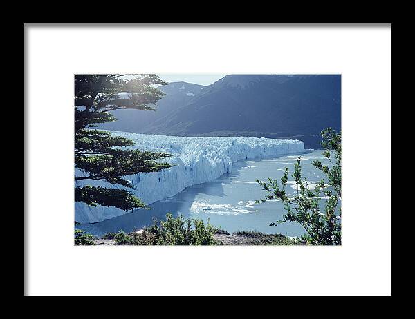 Feb0514 Framed Print featuring the photograph Petit Moreno Glacier Los Glaciares Np by Tui De Roy