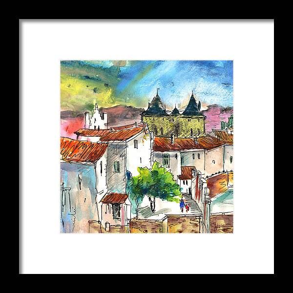 Travel Framed Print featuring the painting Pezens 04 by Miki De Goodaboom