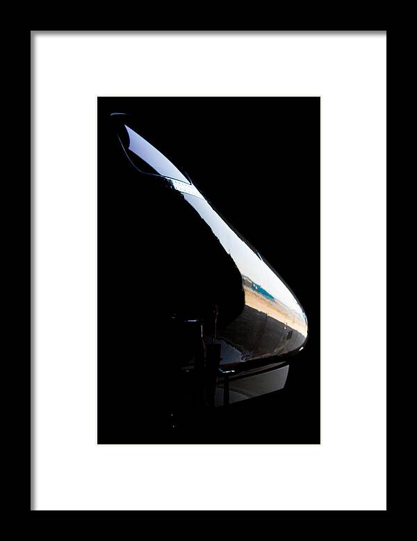 Embraer Phenom 100 Framed Print featuring the photograph Phenom Reflection by Paul Job