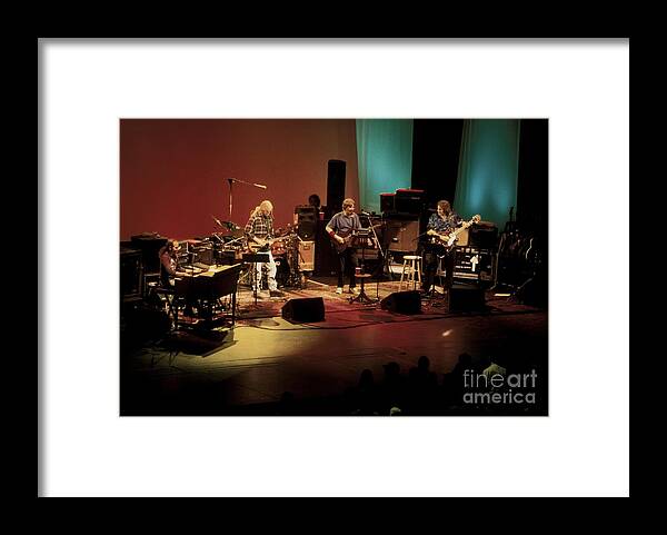 Phil Lesh Framed Print featuring the photograph Phil Lesh and Friends by Concert Photos