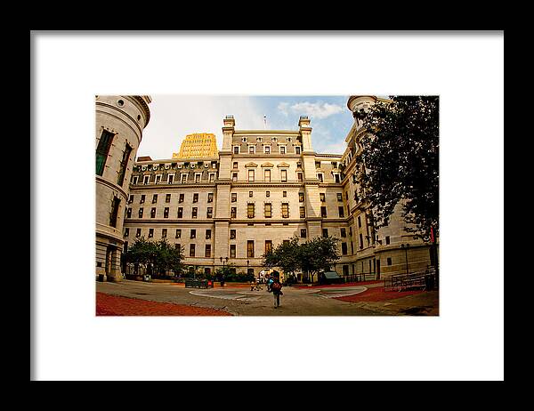 Philadelphia Framed Print featuring the photograph Philadelphia City Hall by Kristia Adams