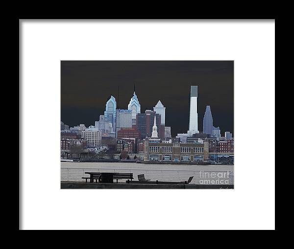 City Framed Print featuring the photograph Philadelphia Skyline by Lyric Lucas