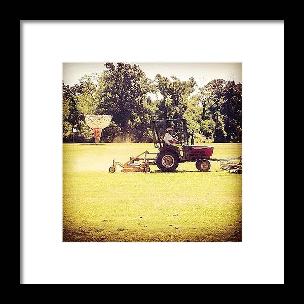Jj_louisiana Framed Print featuring the photograph Physical Therapy #range #iphone5 by Scott Pellegrin