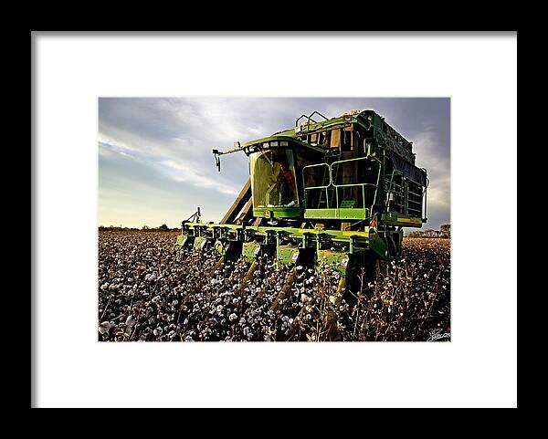 Ag Framed Print featuring the photograph Pickin Up by David Zarecor