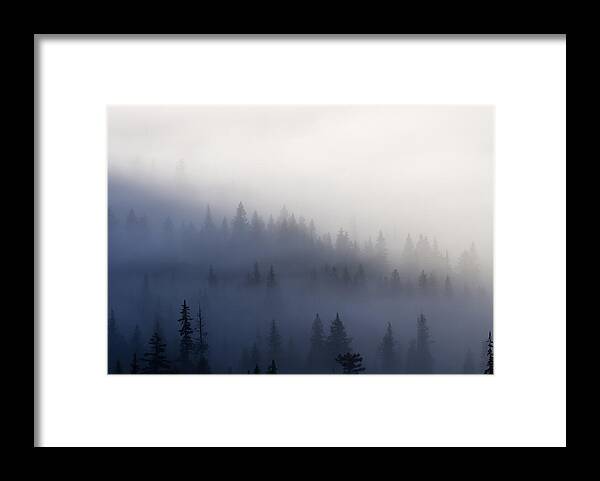 Clouds Framed Print featuring the photograph Piercing the Veil by Michael Dawson