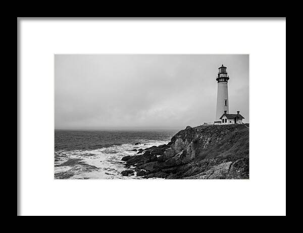 Lighthouse Framed Print featuring the photograph Pigeon Point Lighthouse by Ralf Kaiser
