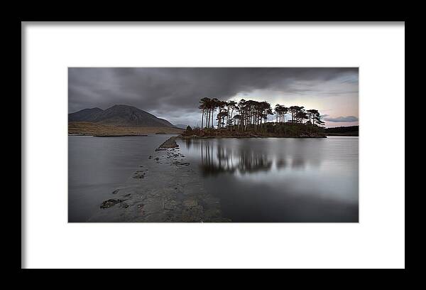 Tranquility Framed Print featuring the photograph Pine Island In Connemara by Ashley Lowry