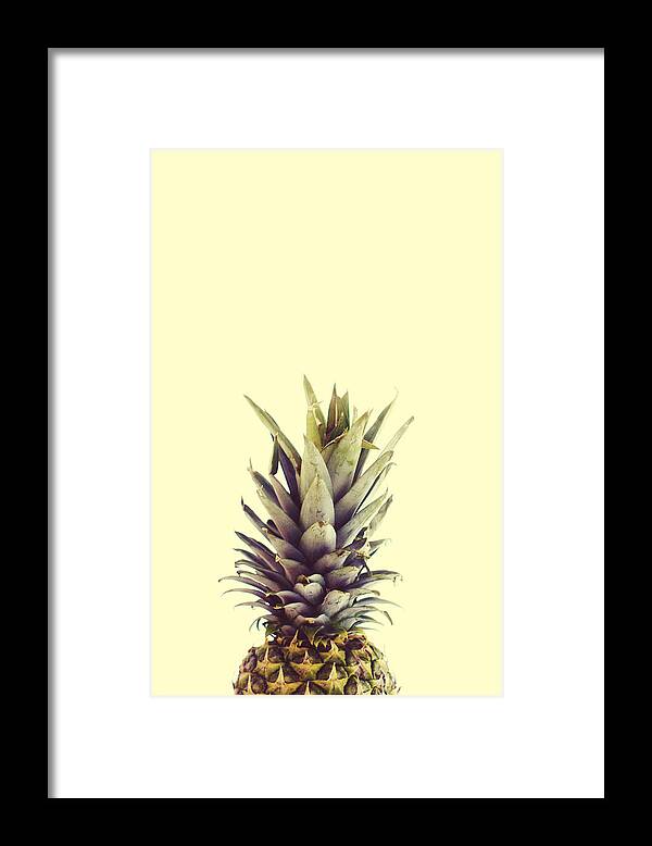 Summer Framed Print featuring the photograph Pineapple Top by Stacey Koerwitz