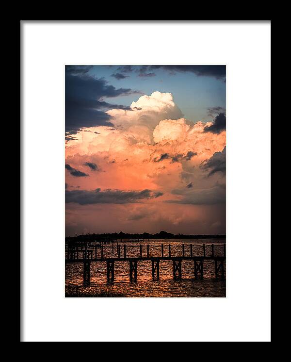 Pink Dawn Framed Print featuring the photograph Pink Dawn by Karen Wiles