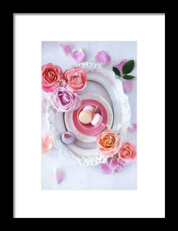 Pastel Framed Print featuring the photograph Pink Romance by Elena Karagyozova