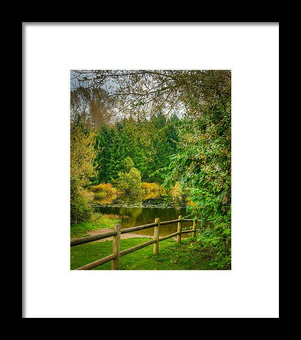 Lake Framed Print featuring the photograph Placid Reflection by Chris McKenna
