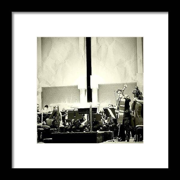 Instagram Framed Print featuring the photograph Play A Little Tune by Miki Torres