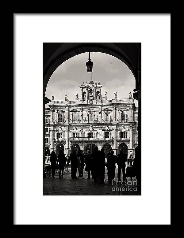 Europe Framed Print featuring the photograph Plaza Mayor Salamanca by Rudi Prott