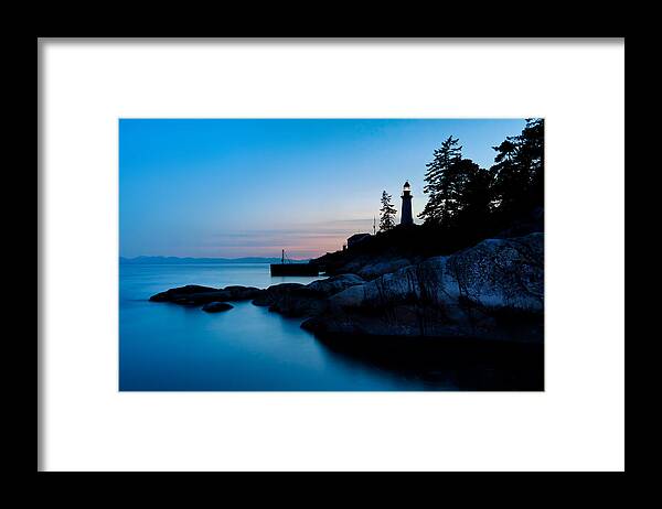 Lighthouse Framed Print featuring the photograph Point Atkinson Lighthouse by Alexis Birkill